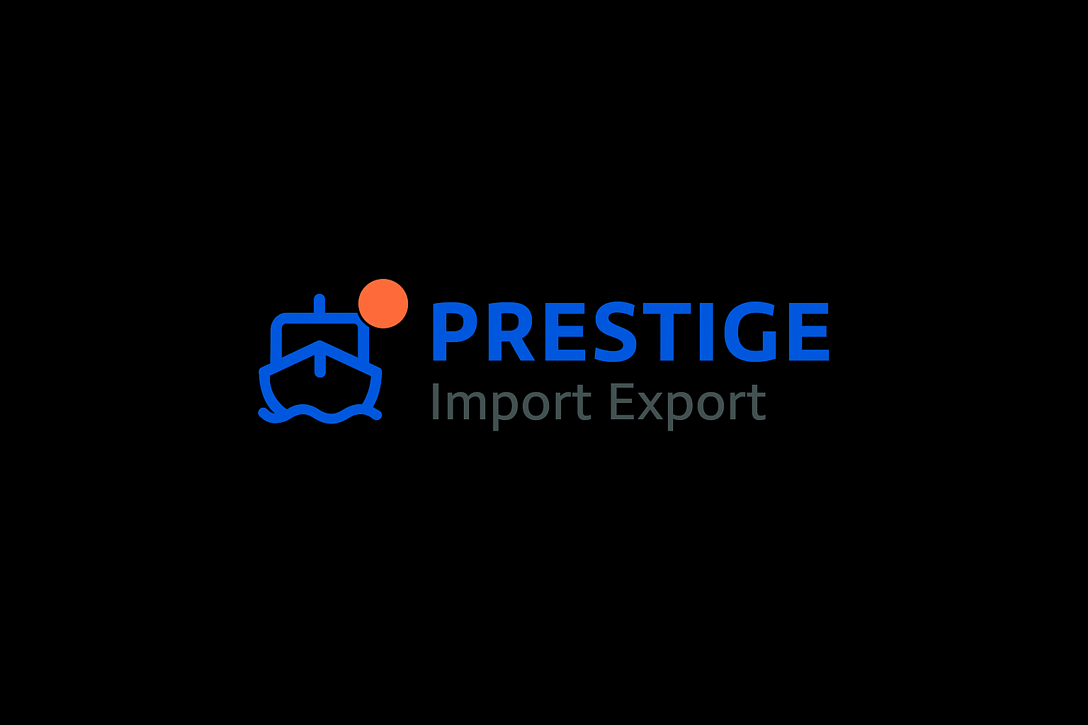 Modern Import Export Business Website